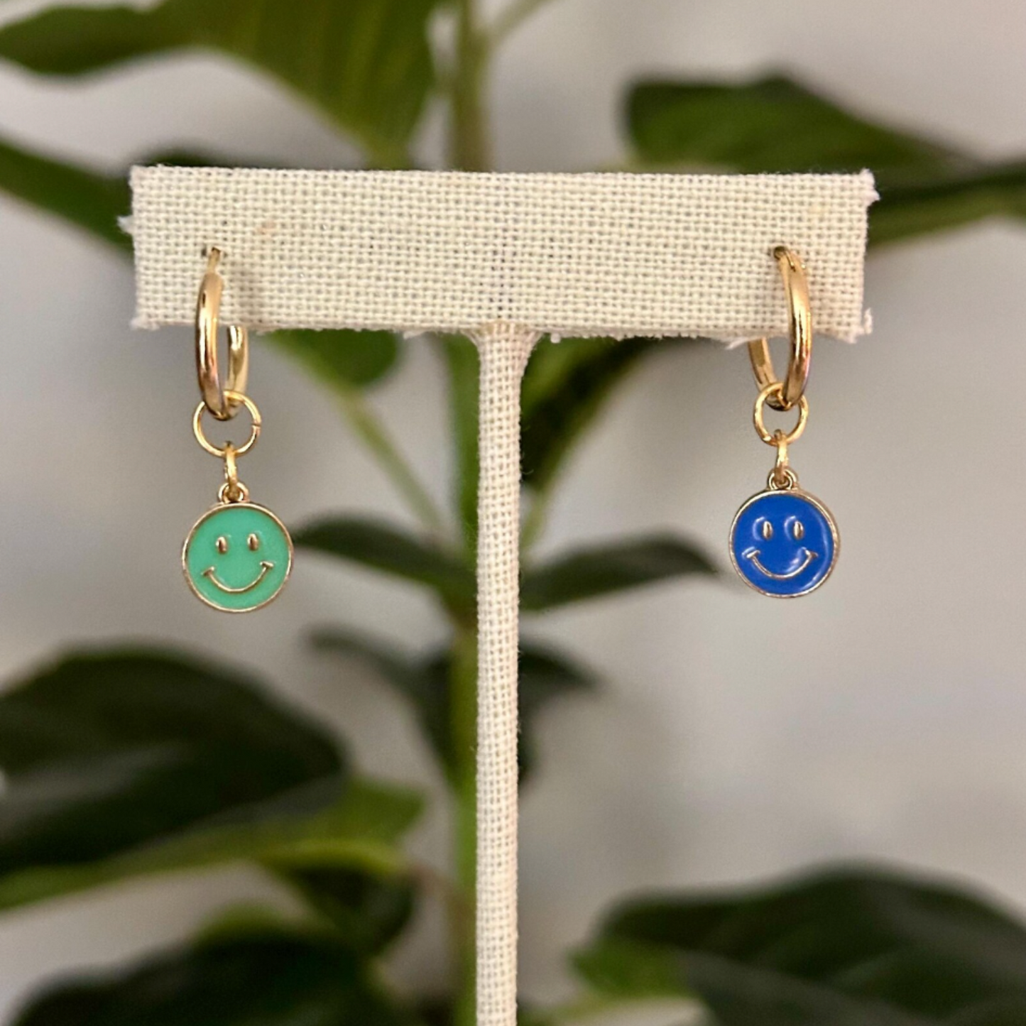 24K Gold Plated Custom Charm Earrings