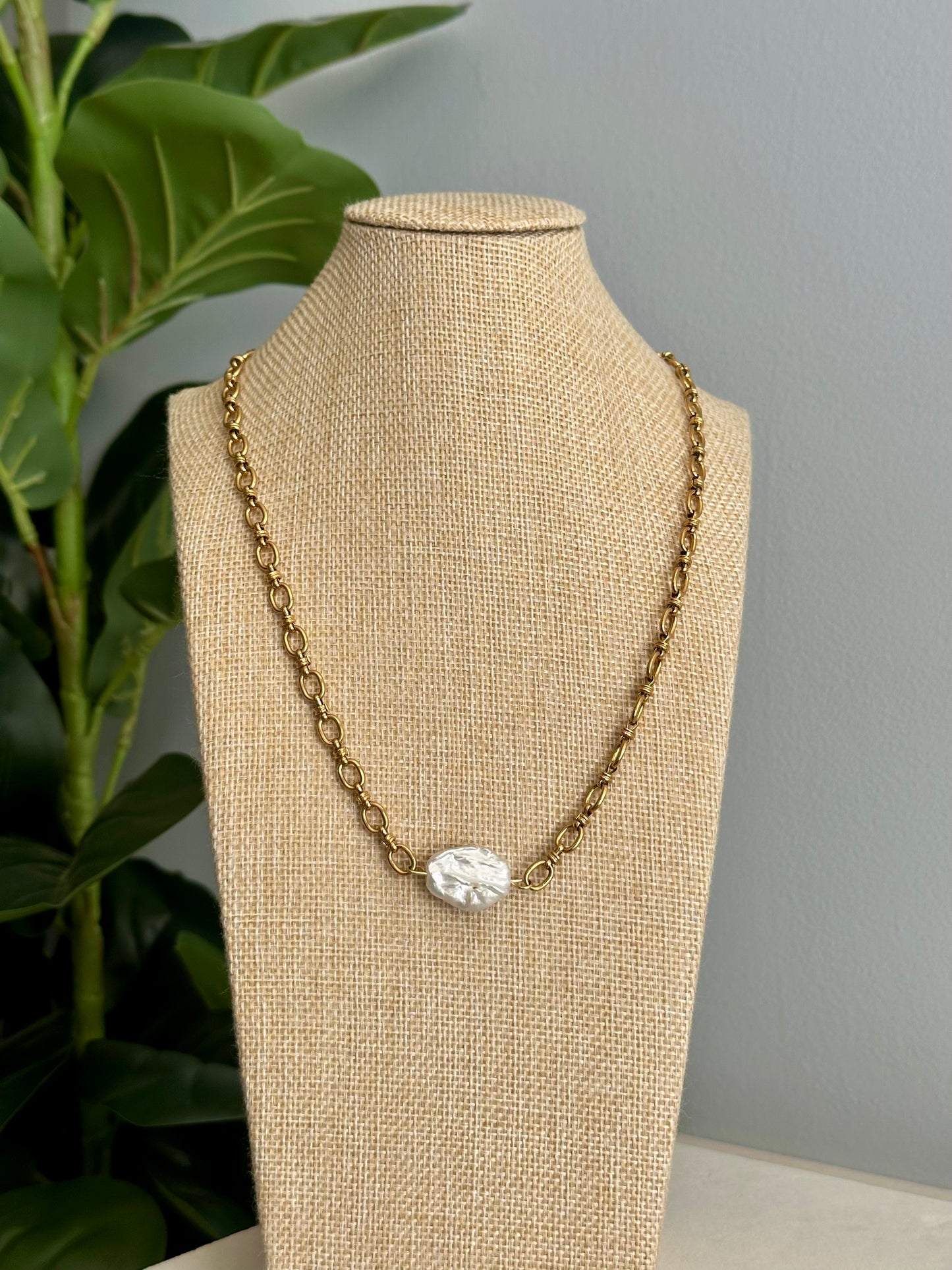 Freshwater Baroque Pearl Necklace