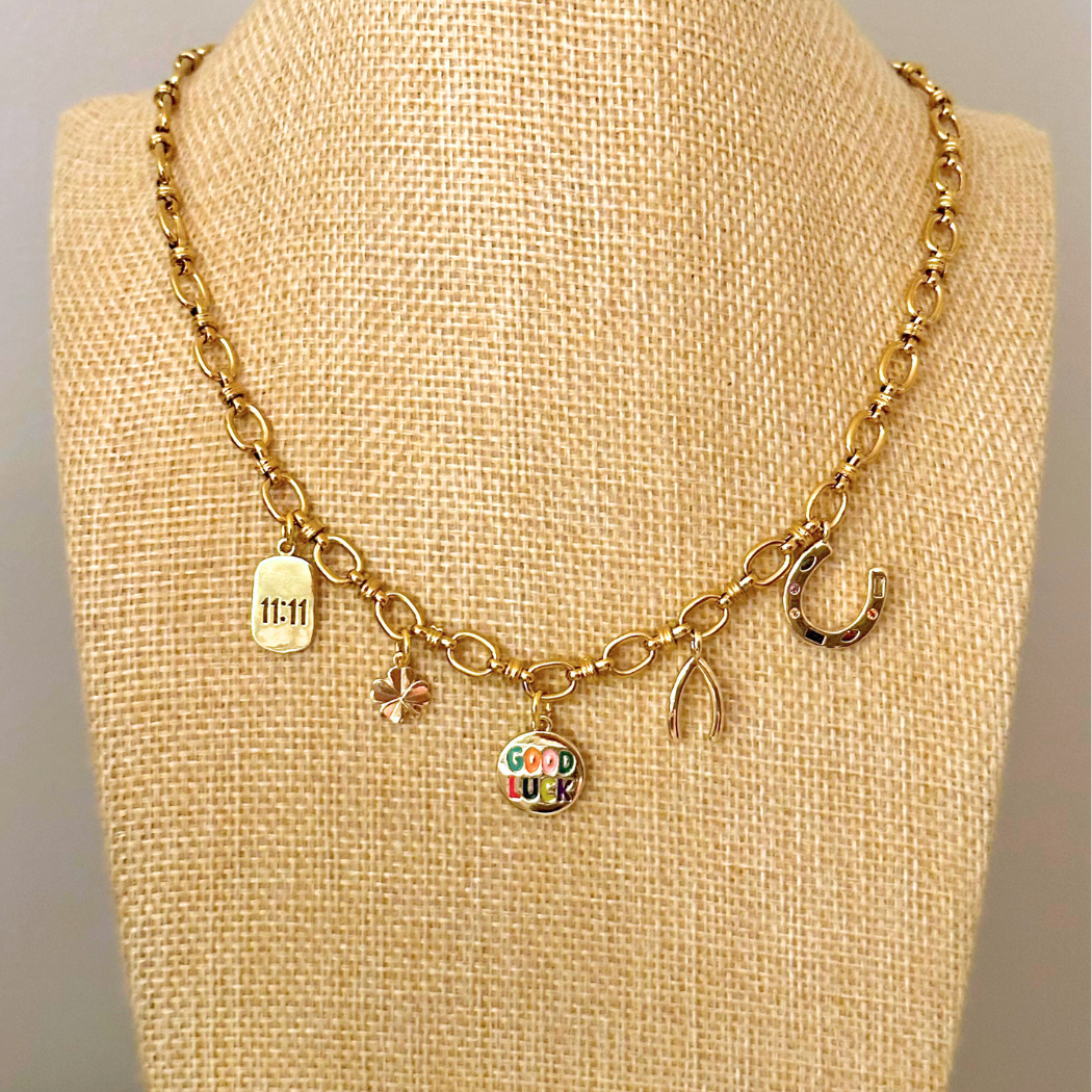 Lucky Charms Charm Necklace